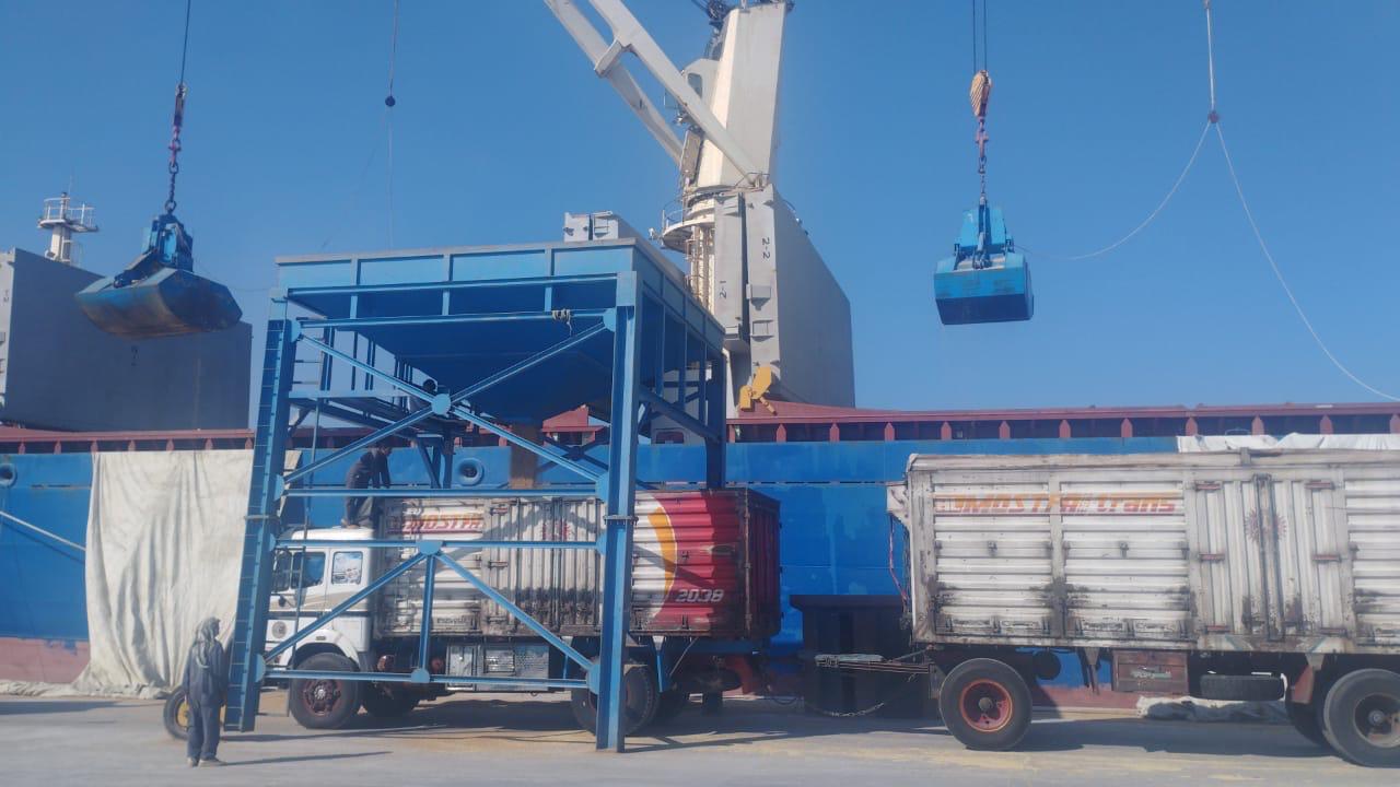 Vessel at port berth